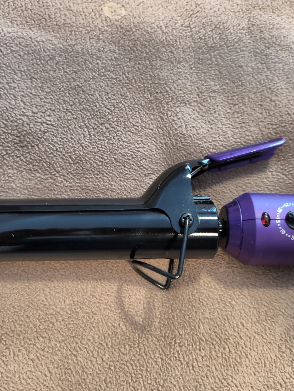 Revlon Purple Large Barrel Curling Iron